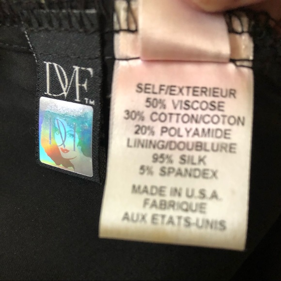 Diane von Furstenberg dvf black lace pencil skirt - Picture 9 of 10